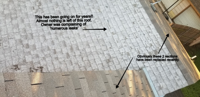 Shiny Shingles need to be replaced